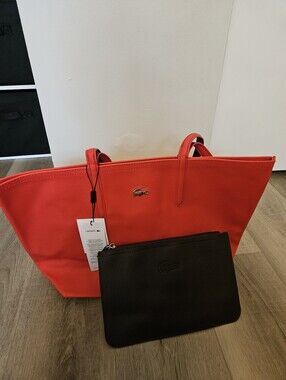 Red Lacoste Shoulder Bag